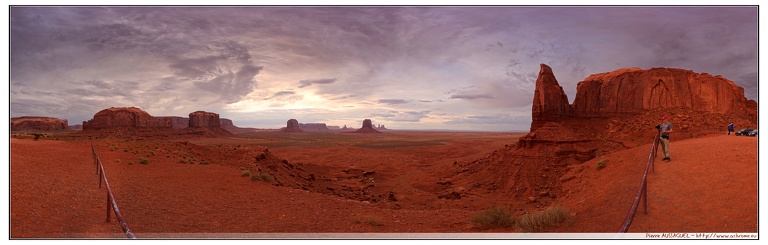 Pano-Artist Point-Monument Valley-Arizona